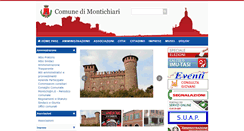 Desktop Screenshot of montichiari.it